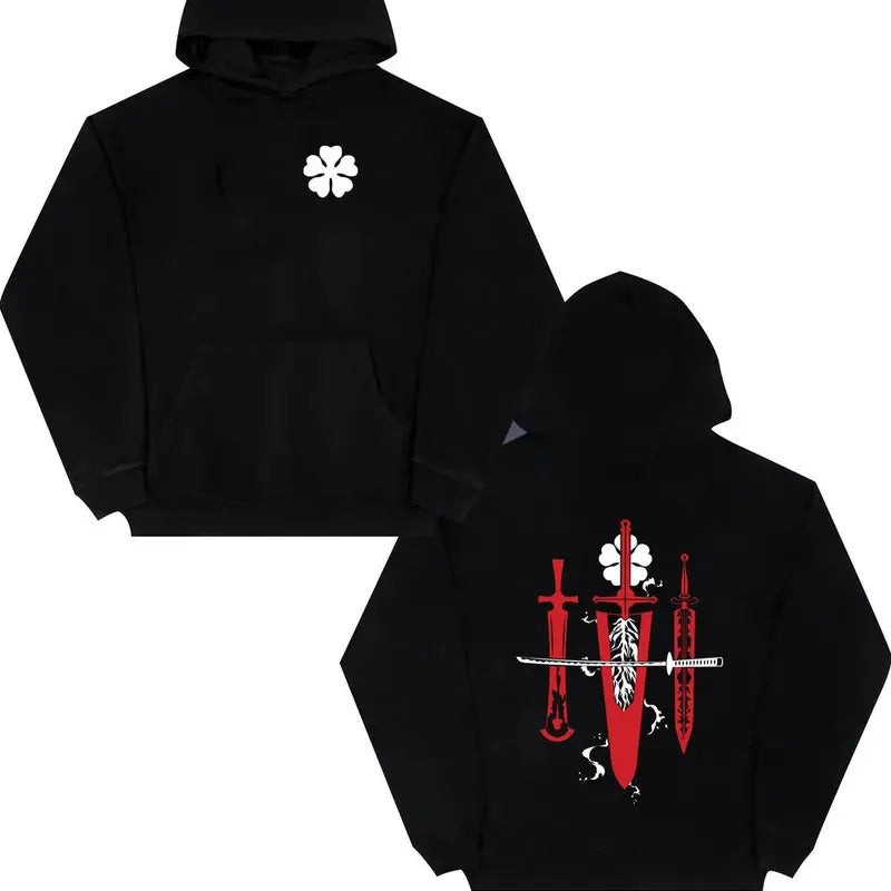 Black Clover 5 Anime Basic Trend 2025 - Adult & Kids T-Shirts, Sweatshirts & Hoodies apparel design preview 1
