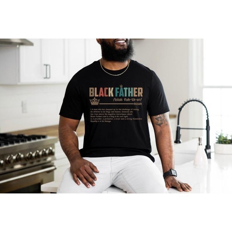 Black Father Fathers Matter Dad Legend Best Ever - Adult & Kids T-Shirts, Sweatshirts & Hoodies apparel design preview 1