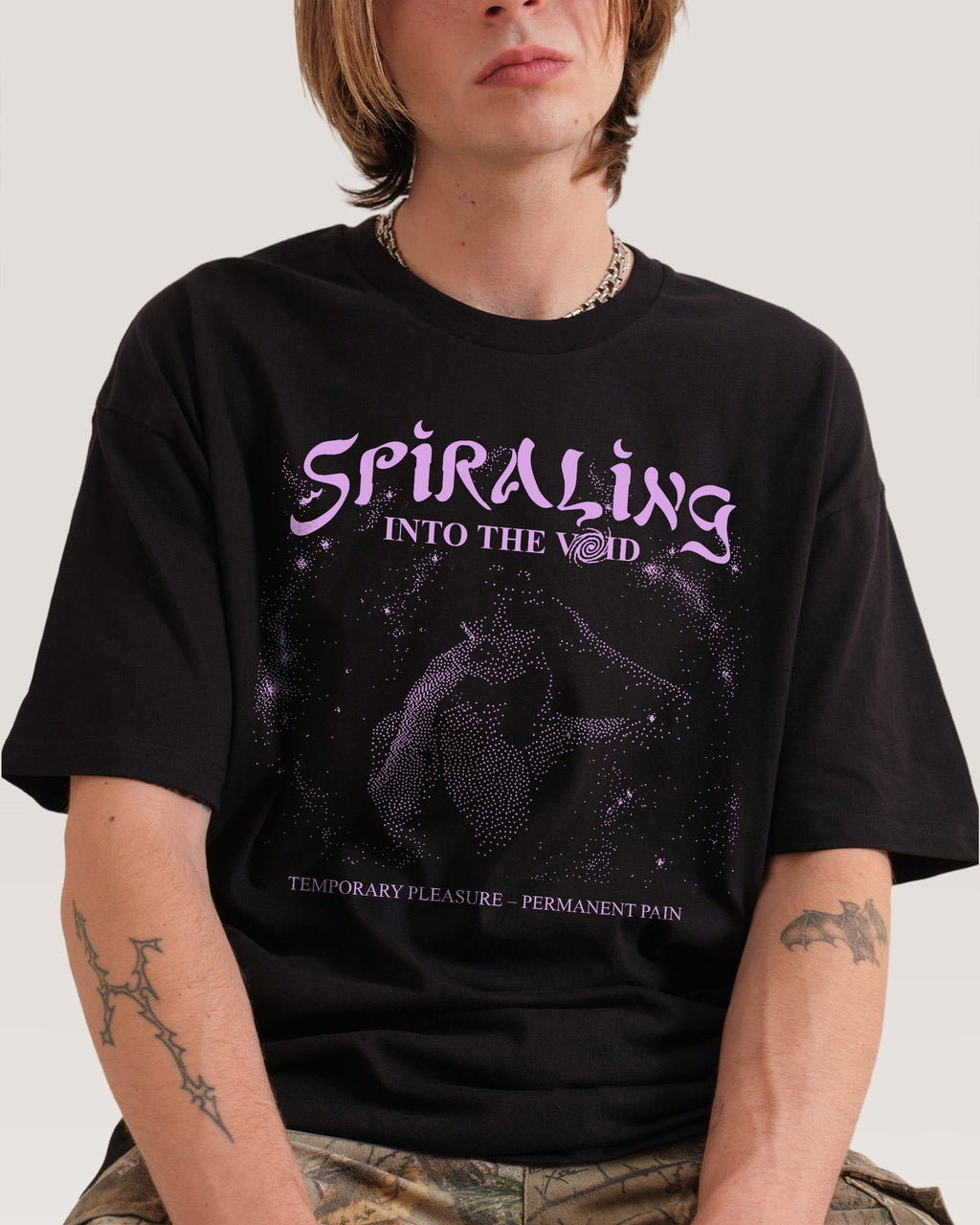 Spiralling Into the Void - Adult & Kids T-Shirts, Sweatshirts & Hoodies apparel design preview 1