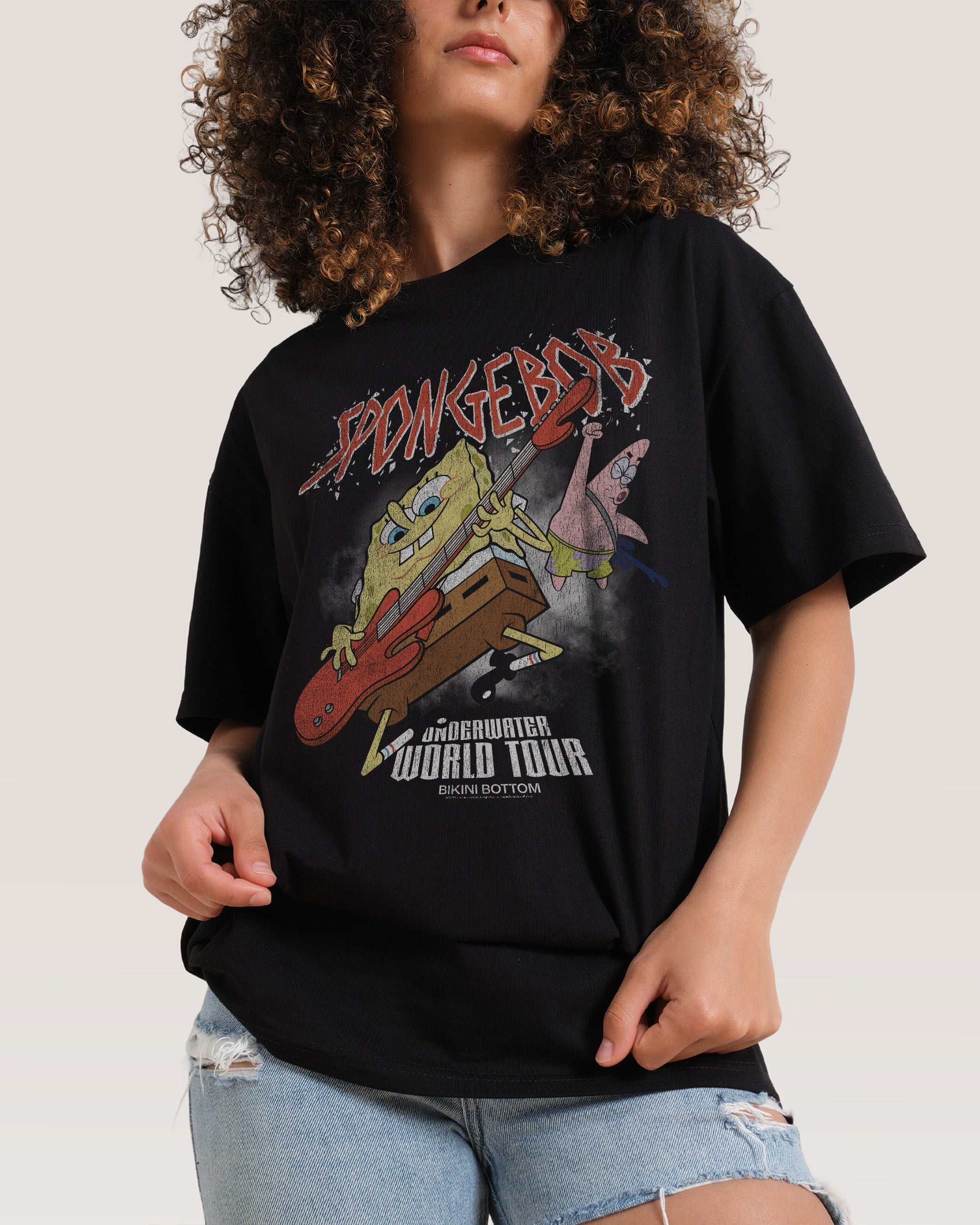 Spongebob's World Tour - Adult & Kids T-Shirts, Sweatshirts & Hoodies apparel design preview 1