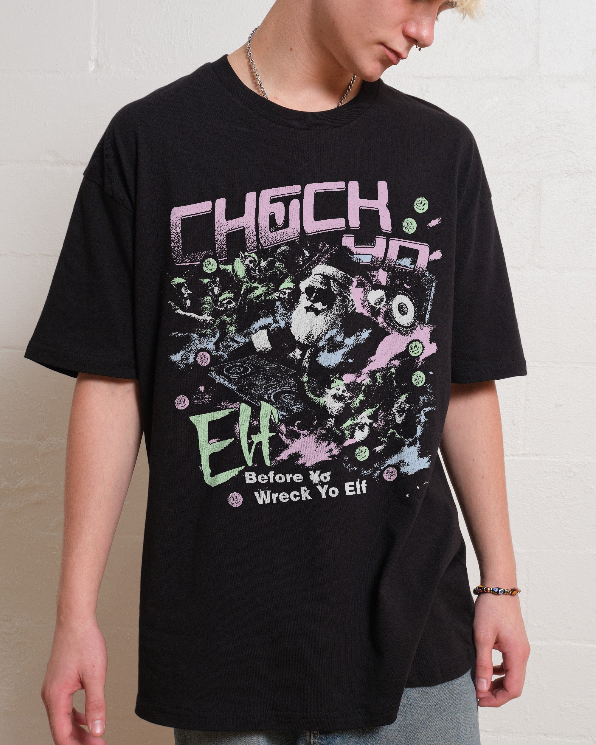 Check Yo Elf - Adult & Kids T-Shirts, Sweatshirts & Hoodies apparel design preview 1