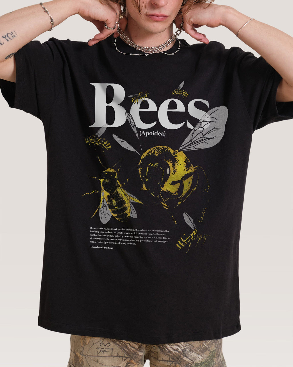 Specimen B: The Bee - Adult & Kids T-Shirts, Sweatshirts & Hoodies apparel design preview 1