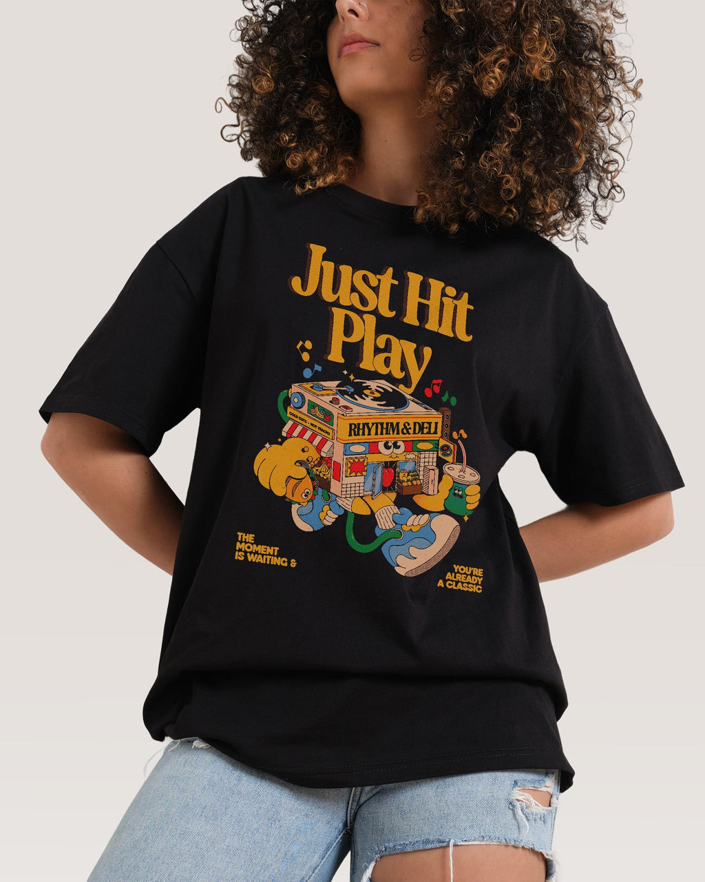 Just Hit Play - Adult & Kids T-Shirts, Sweatshirts & Hoodies apparel design preview 1