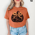 Black Halloween Pumpkin Comfort Colors 'NLB' - Adult & Kids T-Shirts, Sweatshirts & Hoodies apparel design preview 1