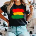 Black History Flag Awareness Proud Pride Independence - Adult & Kids T-Shirts, Sweatshirts & Hoodies apparel design preview 1