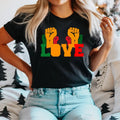 Black History Love Culture Empowerment Awareness - Adult & Kids T-Shirts, Sweatshirts & Hoodies apparel design preview 1