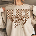 Black History Melanin Coquette Bow Month Checkered - Adult & Kids T-Shirts, Sweatshirts & Hoodies apparel design preview 1