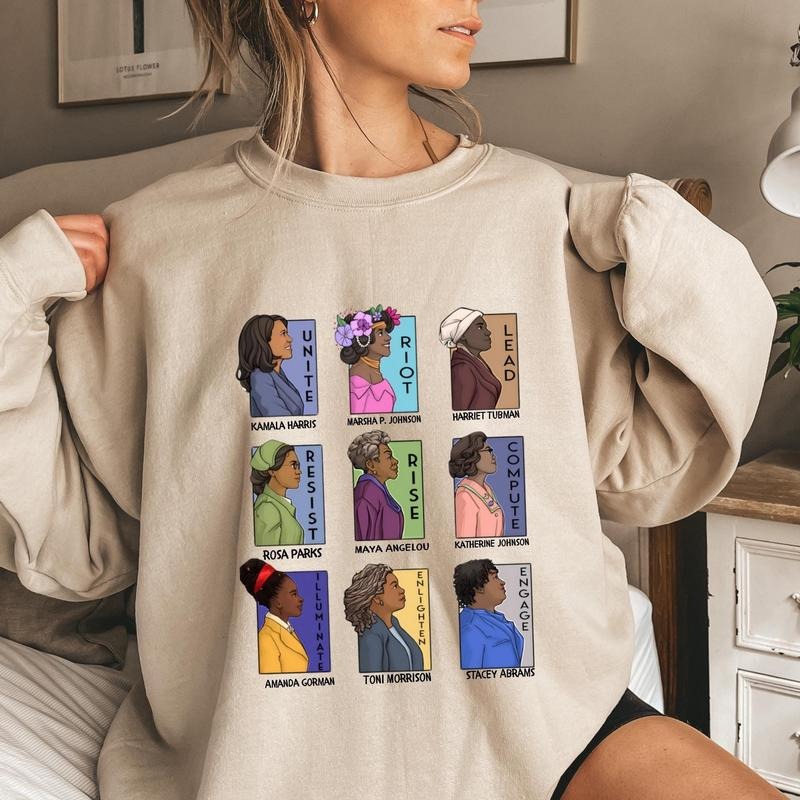 Black History Successful Kamala Harris BLM African - Adult & Kids T-Shirts, Sweatshirts & Hoodies apparel design preview 1