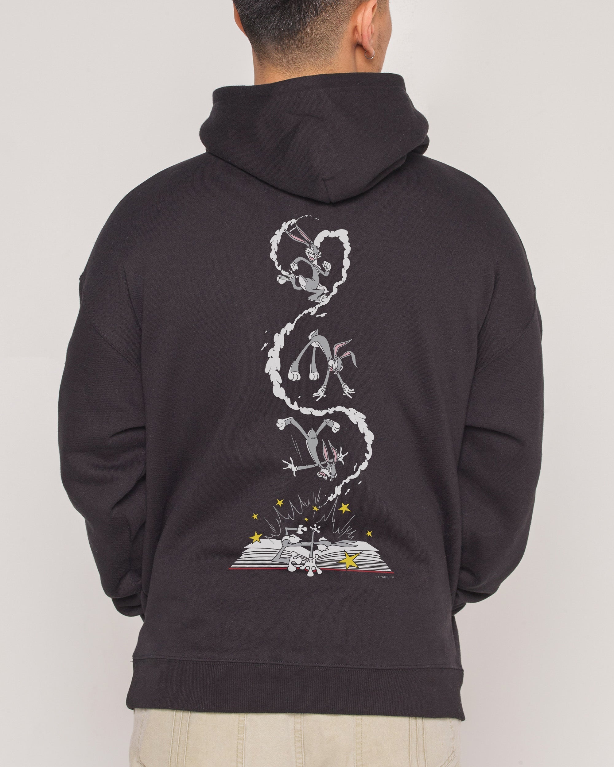 Bugs Bunny Book Crash - Adult & Kids T-Shirts, Sweatshirts & Hoodies apparel design preview 1
