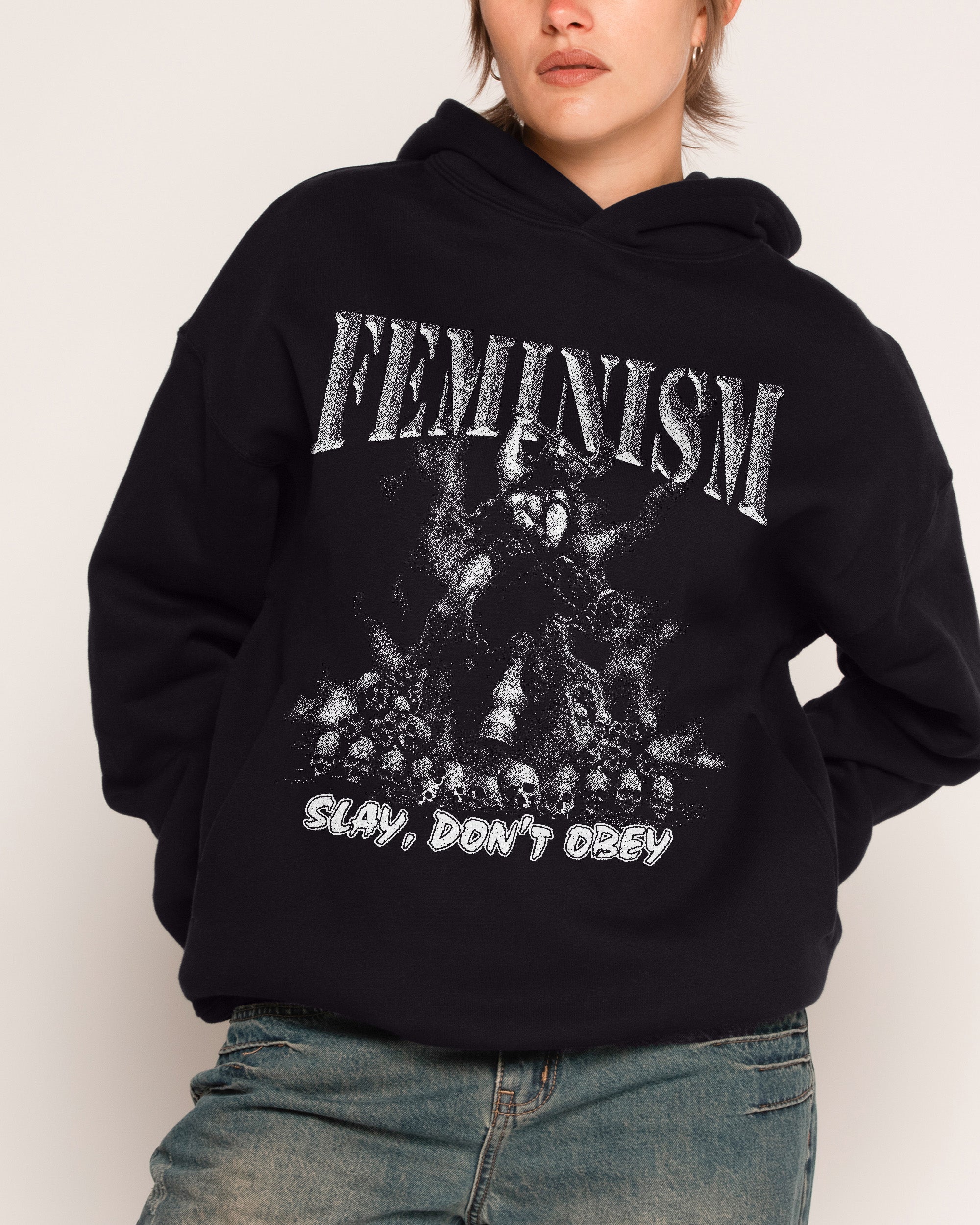 Feminist Raider - Adult & Kids T-Shirts, Sweatshirts & Hoodies apparel design preview 1