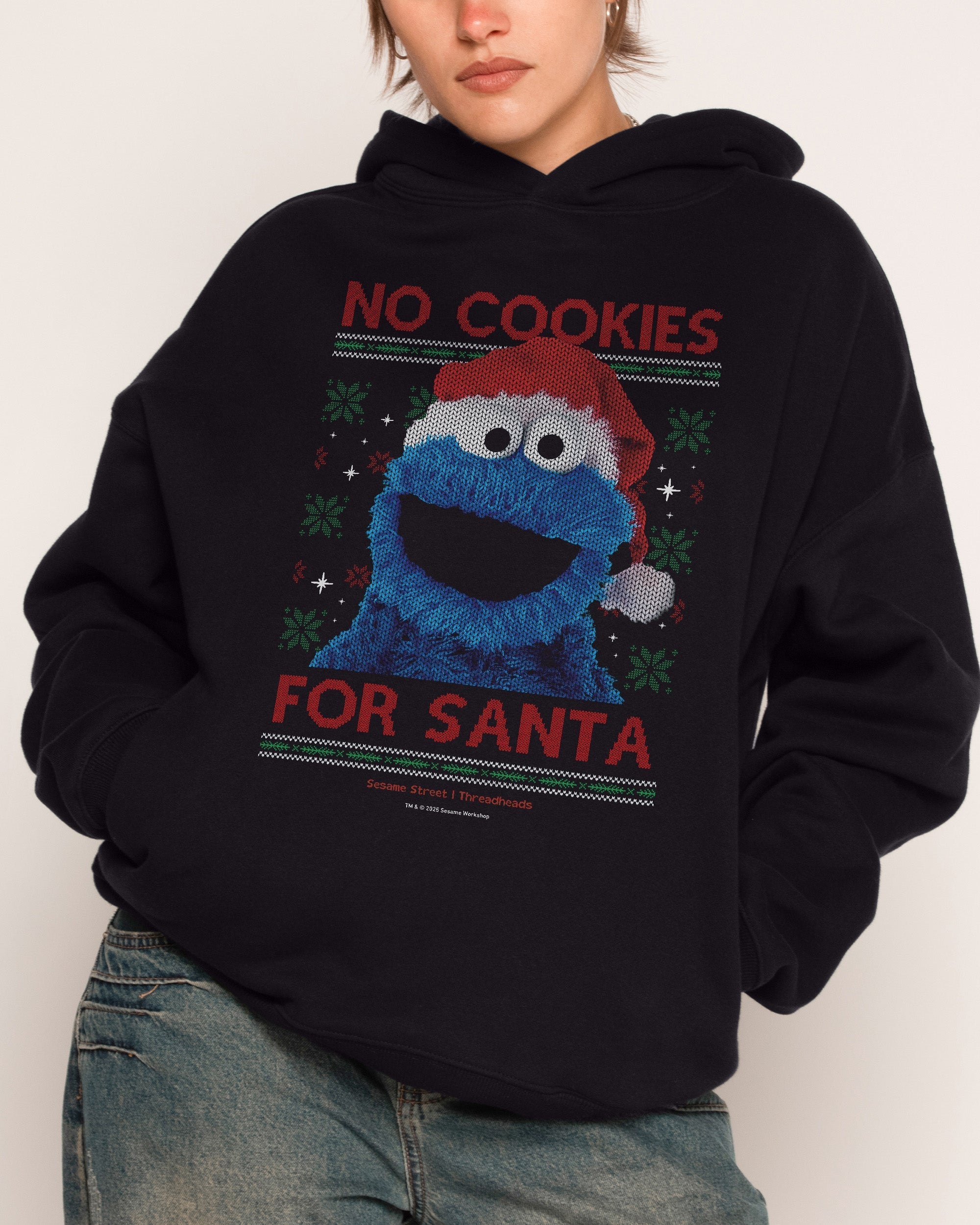 No Cookies for Santa - Adult & Kids T-Shirts, Sweatshirts & Hoodies apparel design preview 1