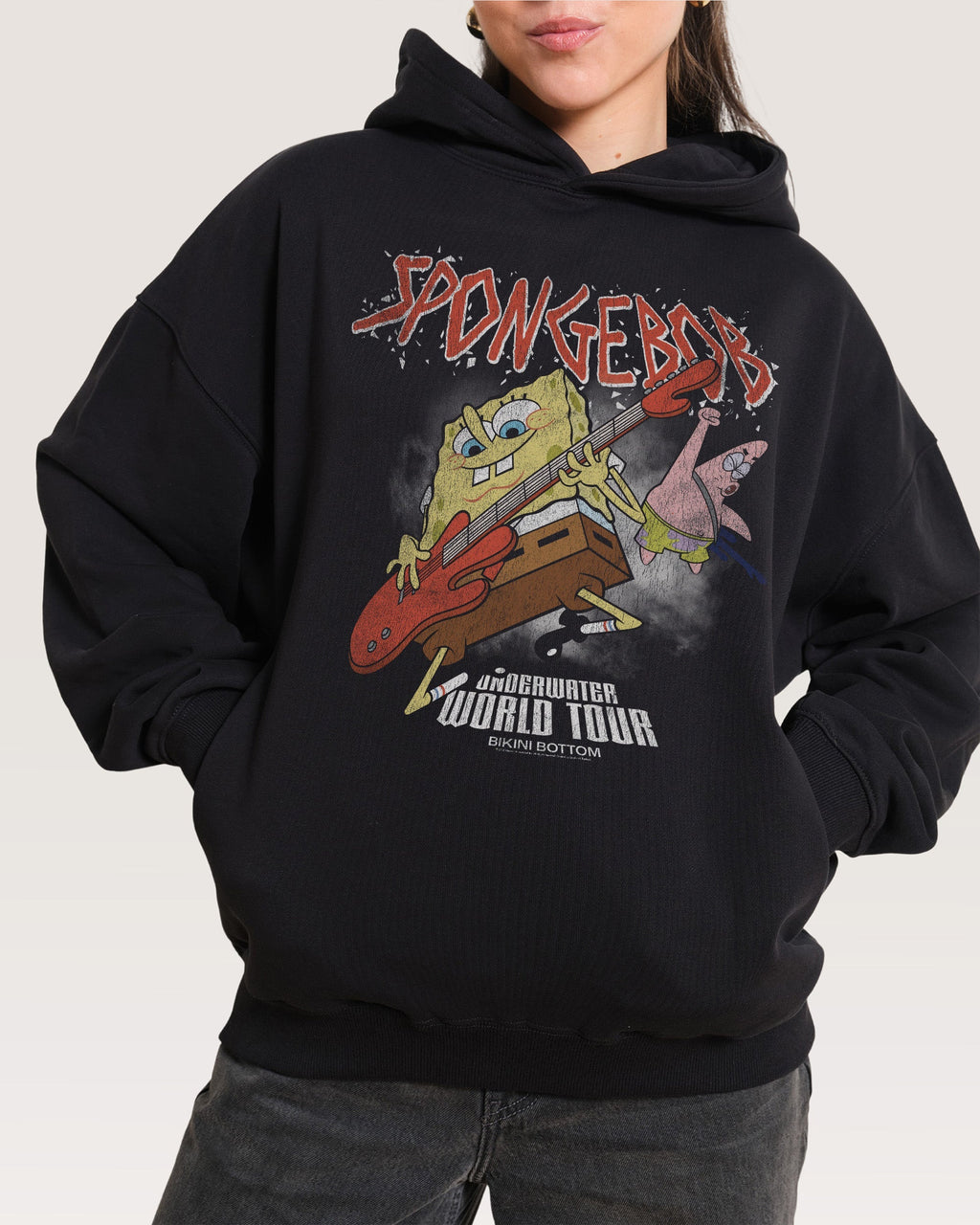 Spongebob's World Tour - Adult & Kids T-Shirts, Sweatshirts & Hoodies apparel design preview 1