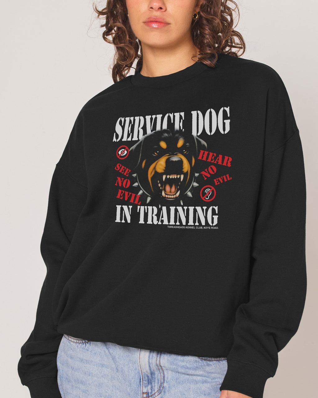 Service Dog - Adult & Kids T-Shirts, Sweatshirts & Hoodies apparel design preview 1
