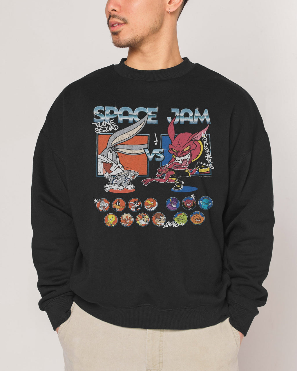 Tune Squad v Monsters - Adult & Kids T-Shirts, Sweatshirts & Hoodies apparel design preview 1