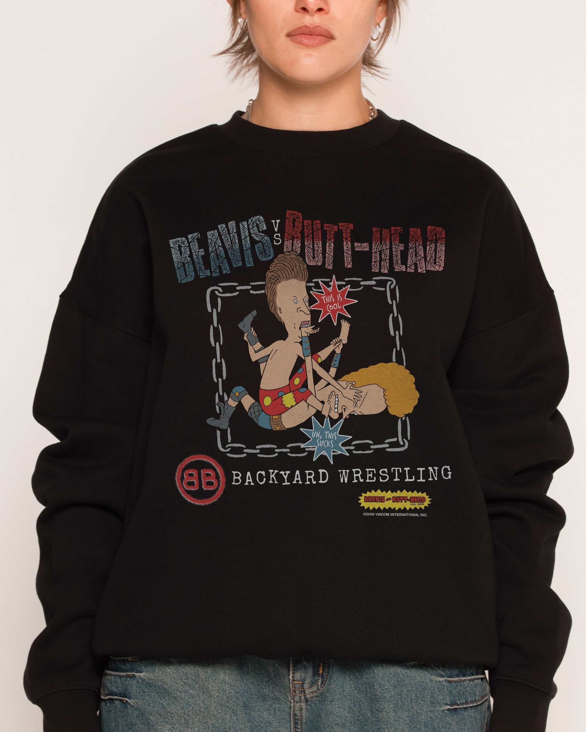 Backyard Wrestling - Adult & Kids T-Shirts, Sweatshirts & Hoodies apparel design preview 1