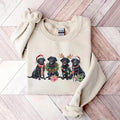 Black Labrador Xmas Dog Mom Lover Funny Cozy Winter - Adult & Kids T-Shirts, Sweatshirts & Hoodies apparel design preview 1