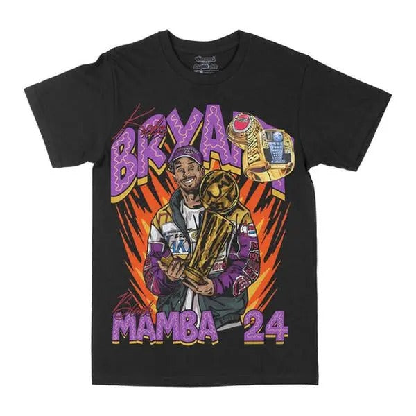Black Mamba "24" Vintage Sport Fan - Adult & Kids T-Shirts, Sweatshirts & Hoodies apparel design preview 1