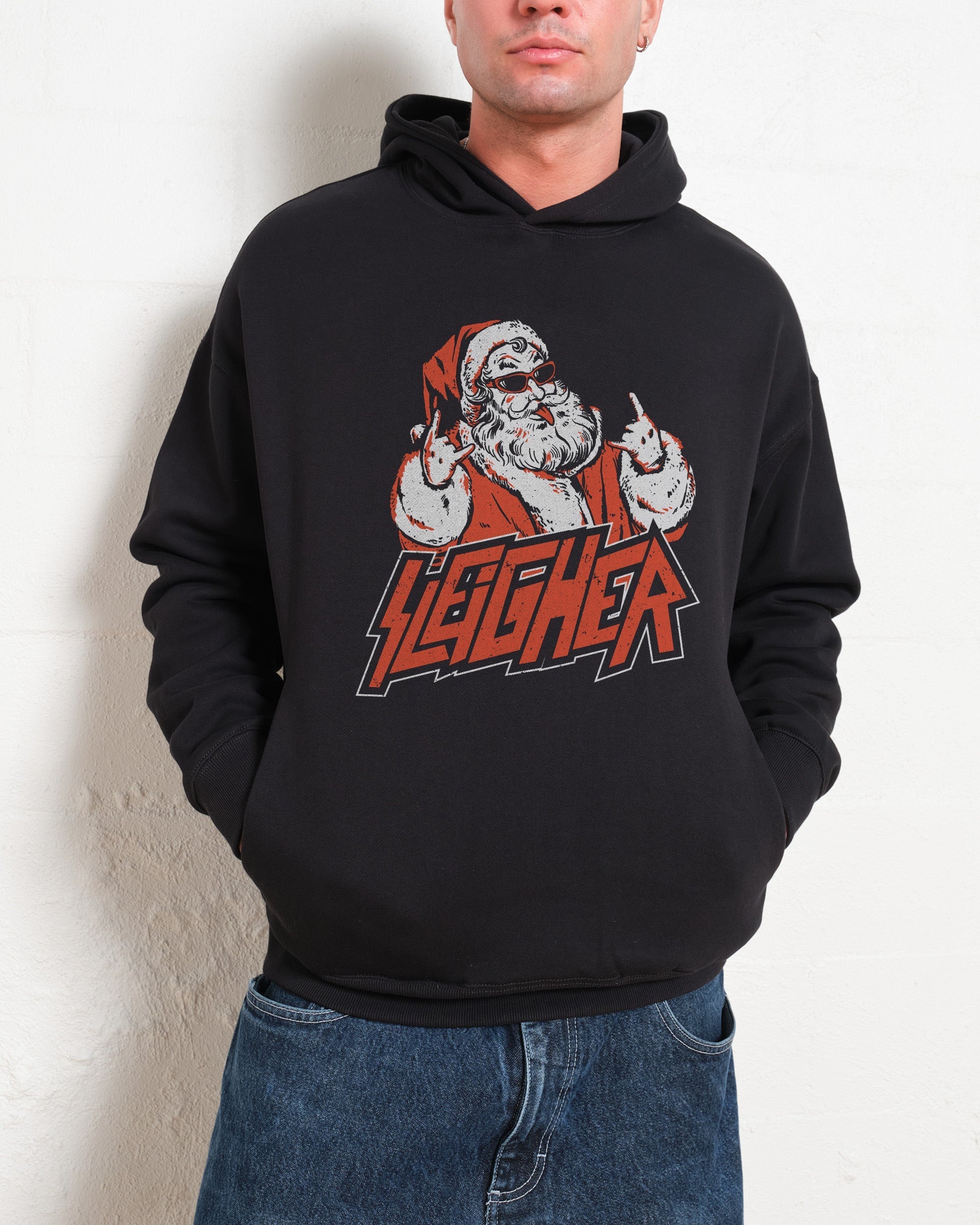 Santa Sleigher - Adult & Kids T-Shirts, Sweatshirts & Hoodies apparel design preview 1