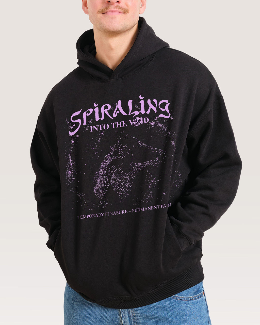 Spiralling Into the Void - Adult & Kids T-Shirts, Sweatshirts & Hoodies apparel design preview 1