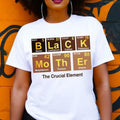 Black Mother Melanin Periodic Table Chemical Elements - Adult & Kids T-Shirts, Sweatshirts & Hoodies apparel design preview 1