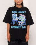 Same Prompt Different Day Oversized - Adult & Kids T-Shirts, Sweatshirts & Hoodies apparel design preview 1