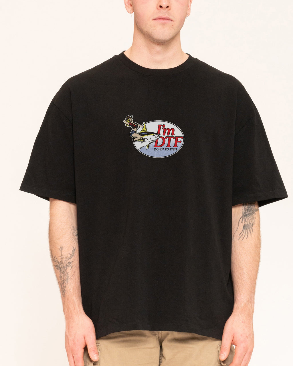 I'm DTF! Oversized - Adult & Kids T-Shirts, Sweatshirts & Hoodies apparel design preview 1