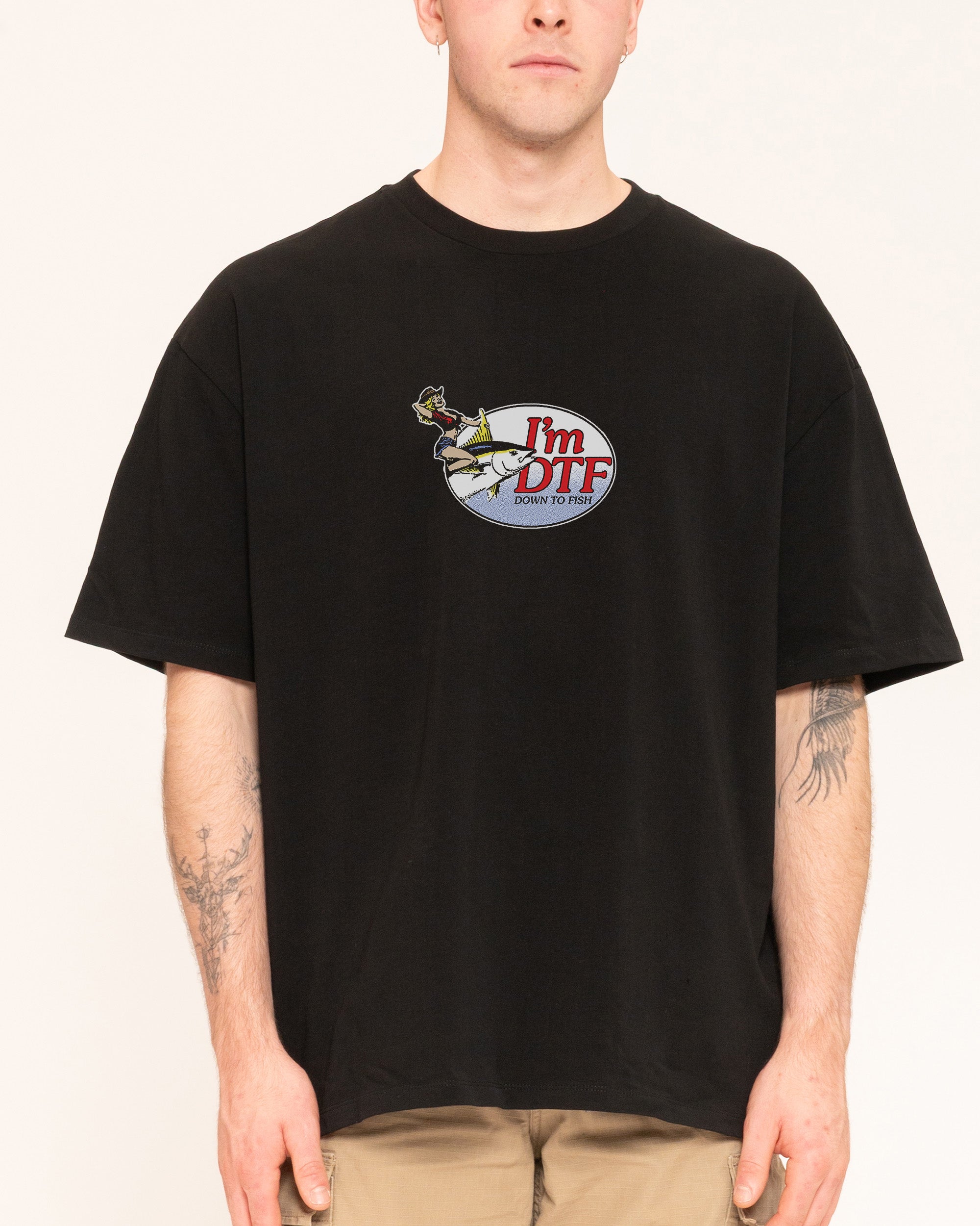 I'm DTF! Oversized - Adult & Kids T-Shirts, Sweatshirts & Hoodies apparel design preview 1