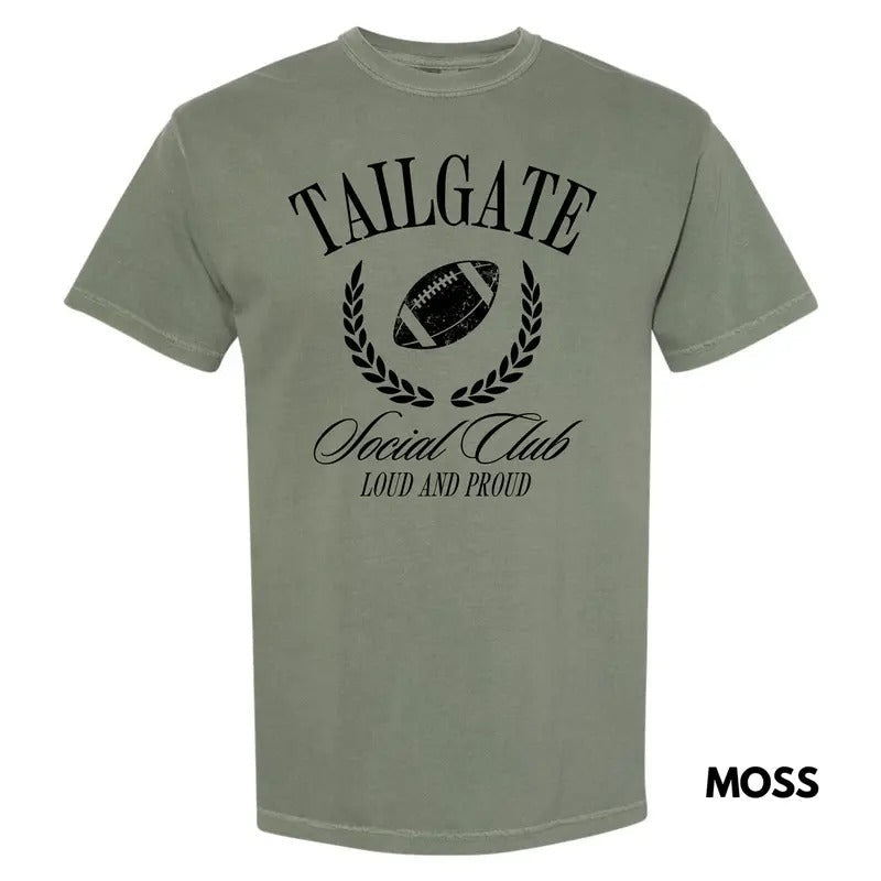 Black Tailgate Social Club Comfort Colors 'NLB' - Adult & Kids T-Shirts, Sweatshirts & Hoodies apparel design preview 1