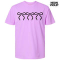 Black Triple Bows Puff Comfort Colors - Adult & Kids T-Shirts, Sweatshirts & Hoodies apparel design preview 1