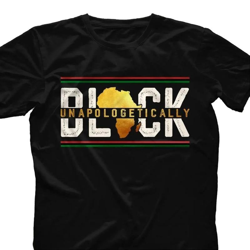 Black Unapologetically BLM History Full Sizes Colors - Adult & Kids T-Shirts, Sweatshirts & Hoodies apparel design preview 1