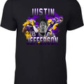 Black Vikings Jefferson Bootleg - Adult & Kids T-Shirts, Sweatshirts & Hoodies apparel design preview 1