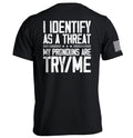 I Identify As Threat - Adult & Kids T-Shirts, Sweatshirts & Hoodies apparel design preview 1