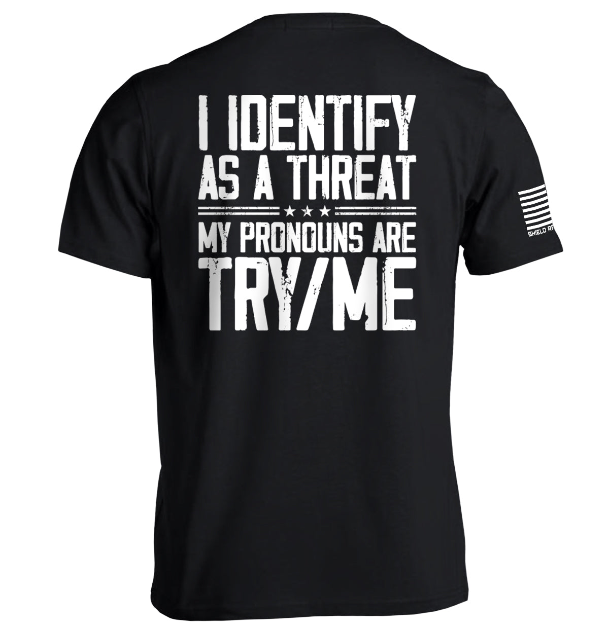 I Identify As Threat - Adult & Kids T-Shirts, Sweatshirts & Hoodies apparel design preview 1