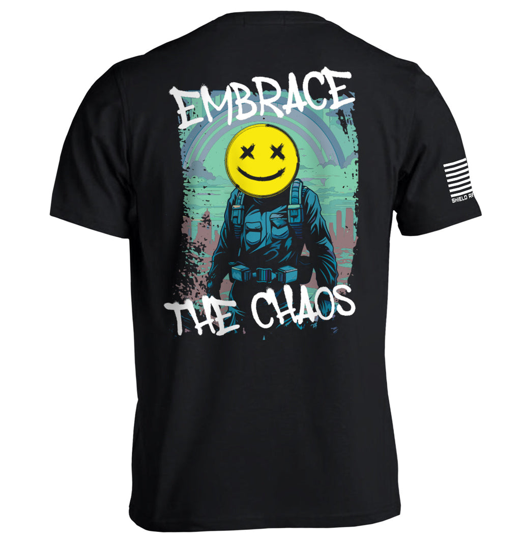 Embrace Chaos - Adult & Kids T-Shirts, Sweatshirts & Hoodies apparel design preview 1