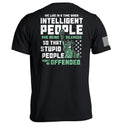 Intelligent People Are Being Silenced So That Stupid - Adult & Kids T-Shirts, Sweatshirts & Hoodies apparel design preview 1