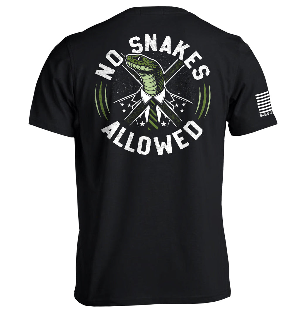 No Snakes Allowed - Adult & Kids T-Shirts, Sweatshirts & Hoodies apparel design preview 1