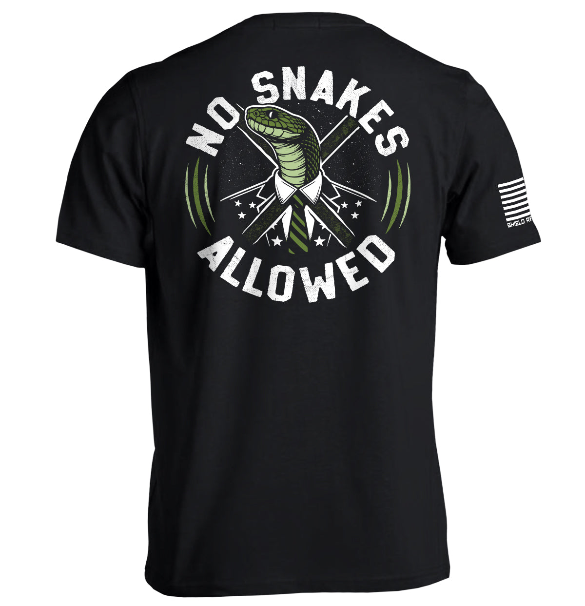 No Snakes Allowed - Adult & Kids T-Shirts, Sweatshirts & Hoodies apparel design preview 1