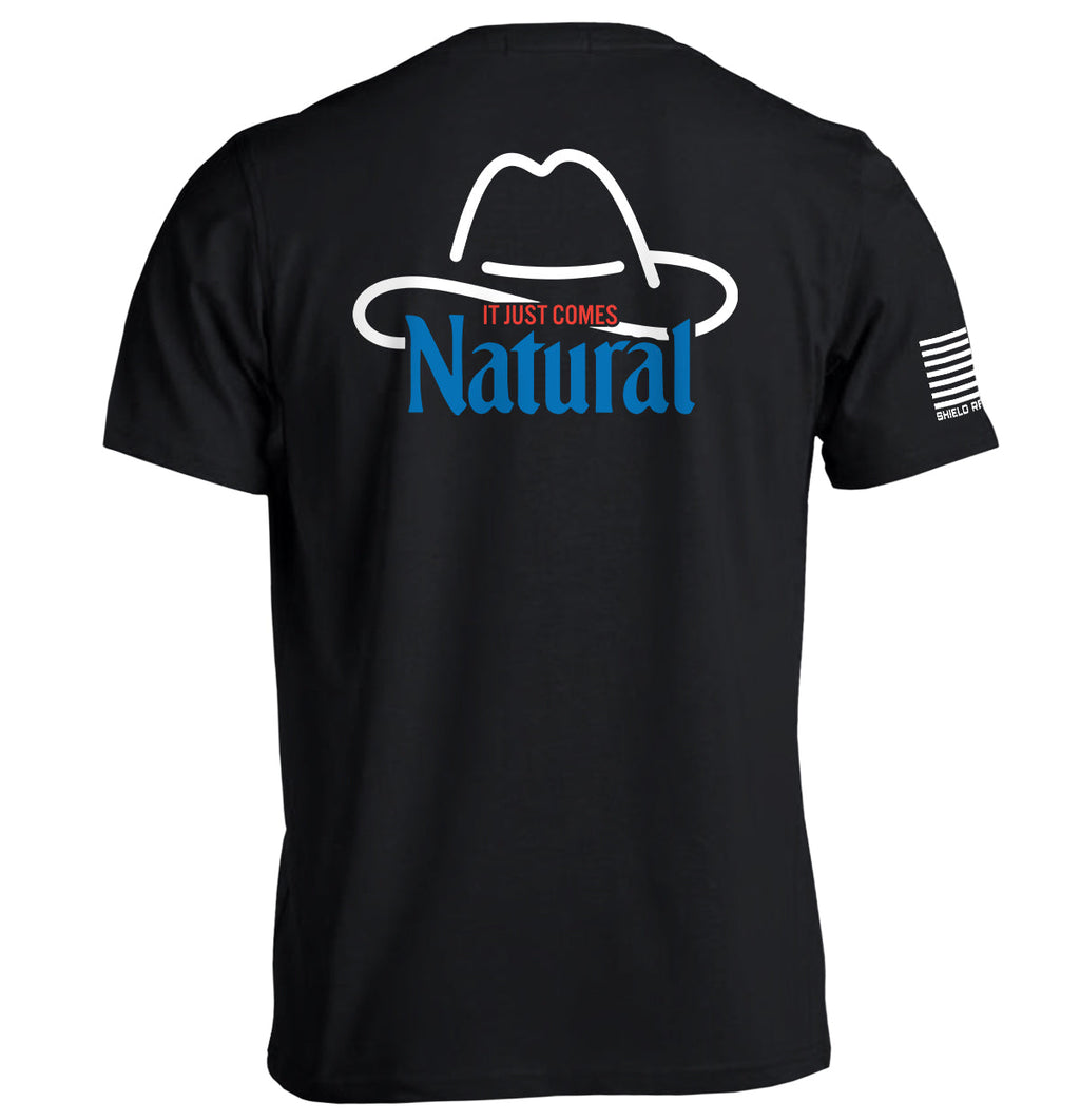 Just Comes Natural - Adult & Kids T-Shirts, Sweatshirts & Hoodies apparel design preview 1