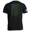Irish Plaid American Flag - Adult & Kids T-Shirts, Sweatshirts & Hoodies apparel design preview 1