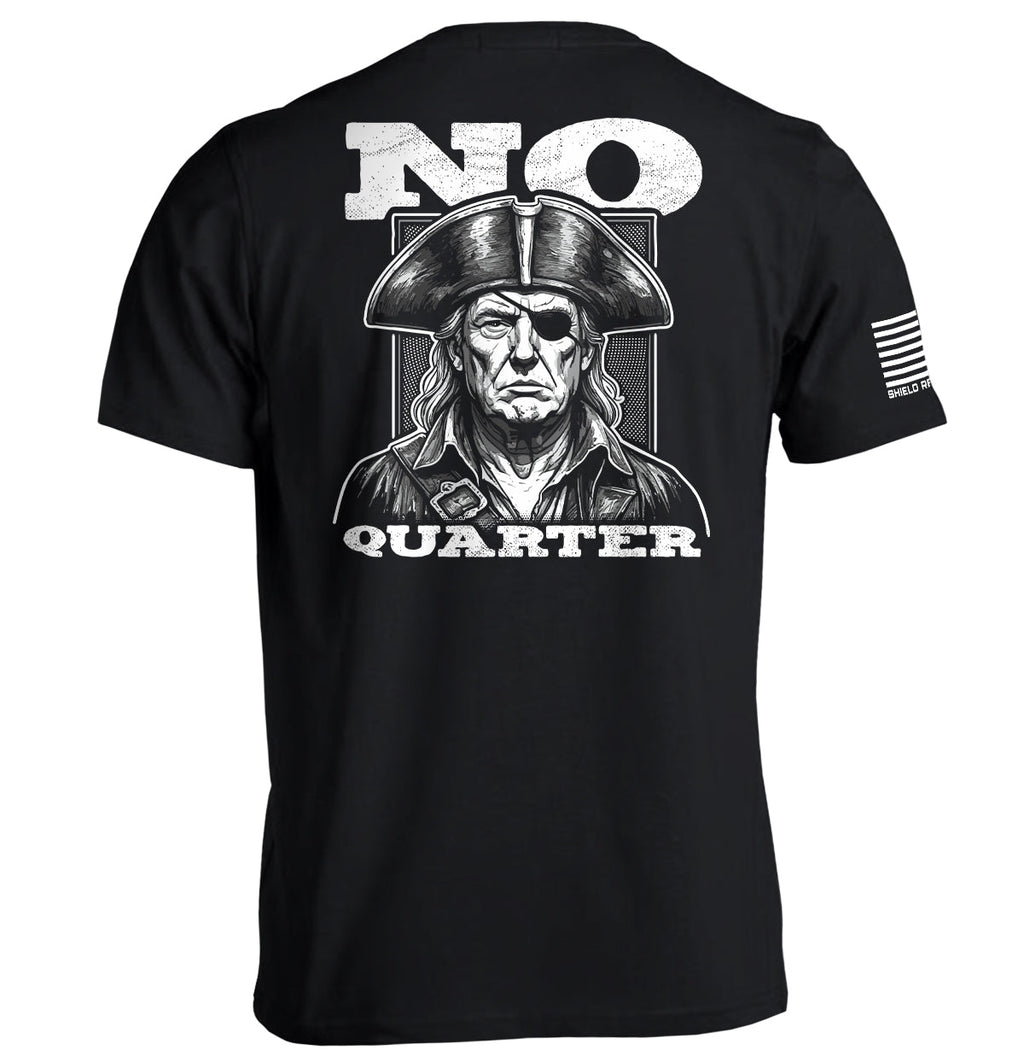 No Quarter Trump - Adult & Kids T-Shirts, Sweatshirts & Hoodies apparel design preview 1
