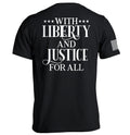 Liberty Justice All - Adult & Kids T-Shirts, Sweatshirts & Hoodies apparel design preview 1