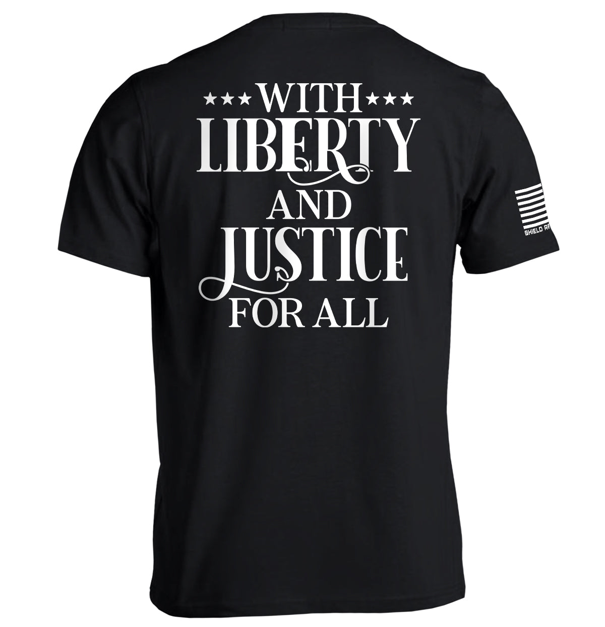 Liberty Justice All - Adult & Kids T-Shirts, Sweatshirts & Hoodies apparel design preview 1