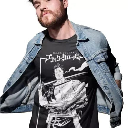 Black Clover Yami Sukehiro Anime Manga ALL SIZES S - Adult & Kids T-Shirts, Sweatshirts & Hoodies apparel design preview 1