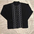 Black Guayabera Rombo Casual Menswear - Adult & Kids T-Shirts, Sweatshirts & Hoodies apparel design preview 1