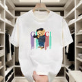 Black White This Camera Bear Checkered Colorful Drips - Adult & Kids T-Shirts, Sweatshirts & Hoodies apparel design preview 1