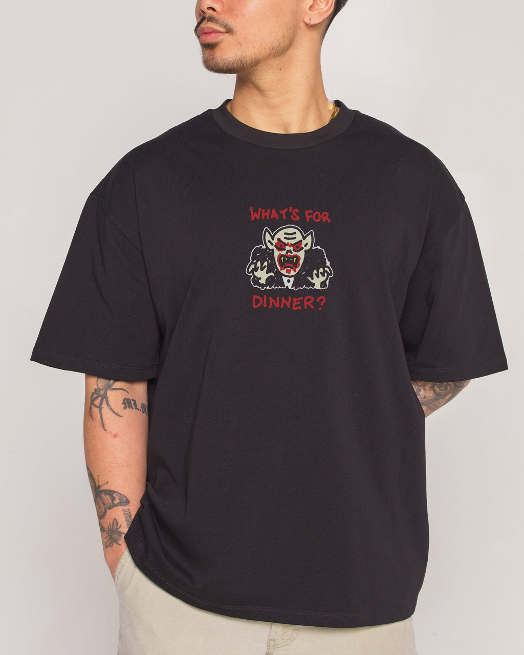 What's For Dinner? Oversized - Adult & Kids T-Shirts, Sweatshirts & Hoodies apparel design preview 1