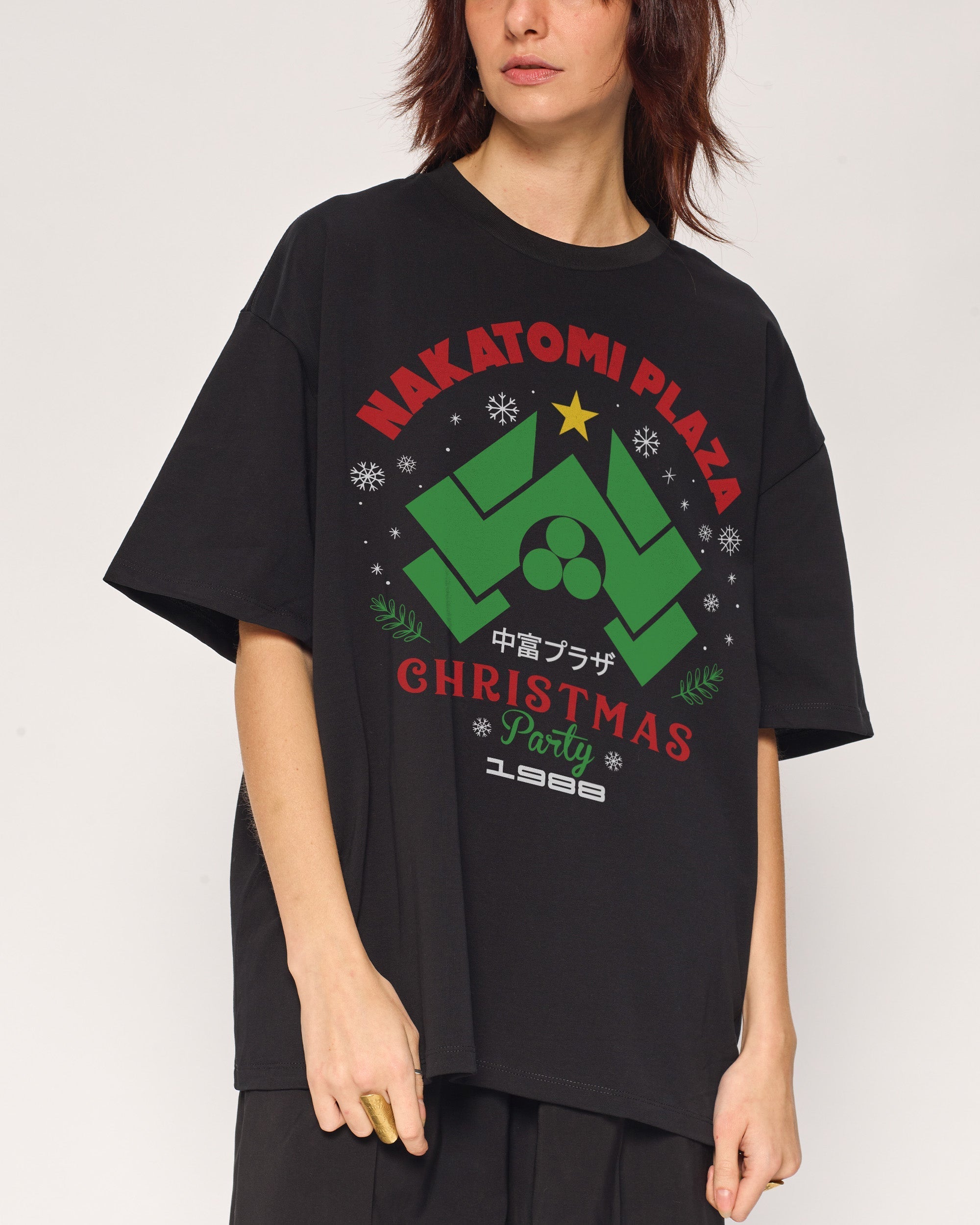 Nakatomi Christmas Party 1988 Oversized - Adult & Kids T-Shirts, Sweatshirts & Hoodies apparel design preview 1