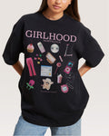 Girlhood Nostalgia Oversized - Adult & Kids T-Shirts, Sweatshirts & Hoodies apparel design preview 1