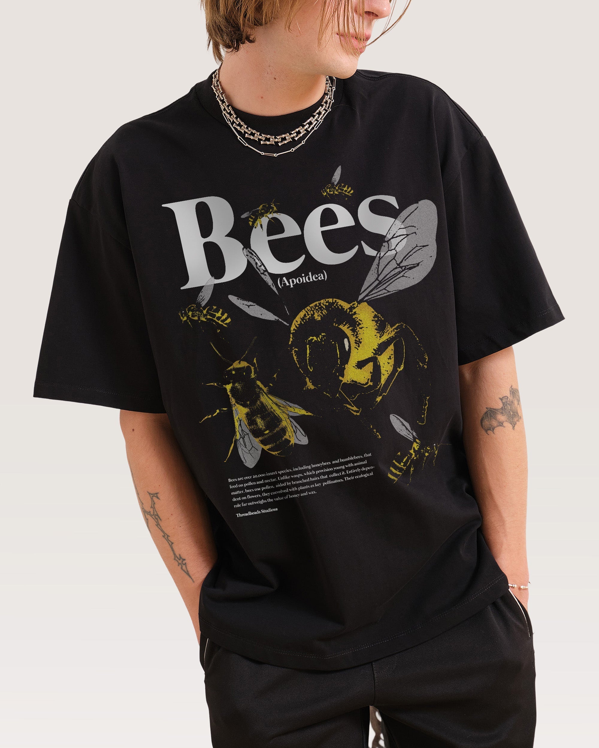 Specimen B: The Bee Oversized - Adult & Kids T-Shirts, Sweatshirts & Hoodies apparel design preview 1