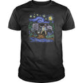 Starry Night Down By The River - Adult & Kids T-Shirts, Sweatshirts & Hoodies apparel design preview 1